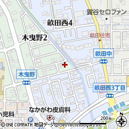 石川県金沢市木曳野2丁目53周辺の地図