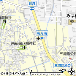 デイリーヤマザキ金沢南新保町店周辺の地図