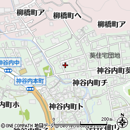 石川県金沢市神谷内町葵19周辺の地図