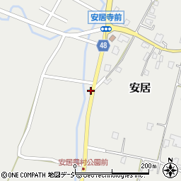 富山県南砺市安居207周辺の地図