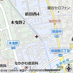 石川県金沢市木曳野2丁目46周辺の地図