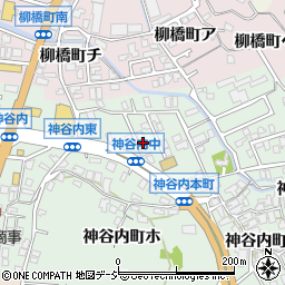 石川県金沢市神谷内町ヘ周辺の地図