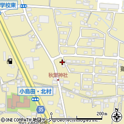 長野県長野市小島田町555-96周辺の地図