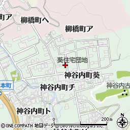 石川県金沢市神谷内町葵67周辺の地図