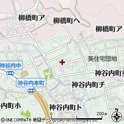 石川県金沢市神谷内町葵17周辺の地図