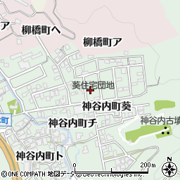 石川県金沢市神谷内町葵101周辺の地図