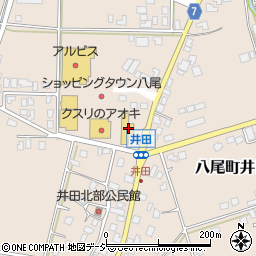富山県富山市八尾町井田578周辺の地図