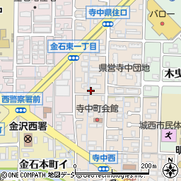 石川県金沢市寺中町ト20-2周辺の地図