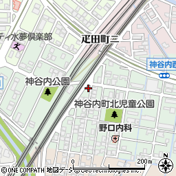 石川県金沢市神谷内町ハ16周辺の地図