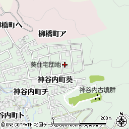 石川県金沢市神谷内町葵133周辺の地図