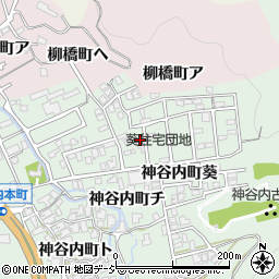 石川県金沢市神谷内町葵68周辺の地図