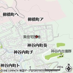 石川県金沢市神谷内町葵114周辺の地図