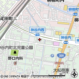 石川県金沢市神谷内町ハ85-1周辺の地図