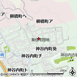 石川県金沢市神谷内町葵99周辺の地図