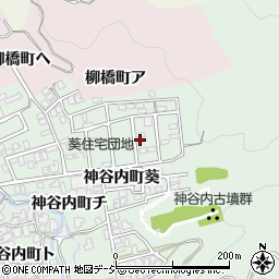 石川県金沢市神谷内町葵132周辺の地図