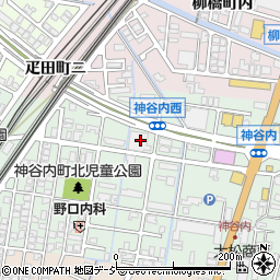 一休さんの米永神谷内館周辺の地図