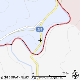 栃木県那須烏山市小木須76周辺の地図