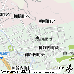 石川県金沢市神谷内町葵70周辺の地図