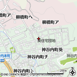 石川県金沢市神谷内町葵71周辺の地図