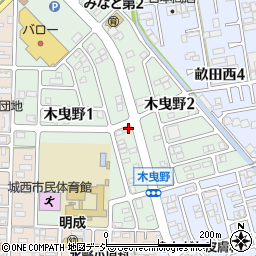 石川県金沢市木曳野1丁目46周辺の地図