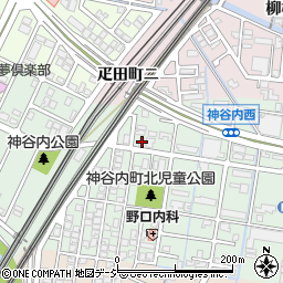 石川県金沢市神谷内町ハ23-7周辺の地図