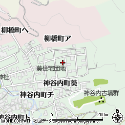 石川県金沢市神谷内町葵125周辺の地図