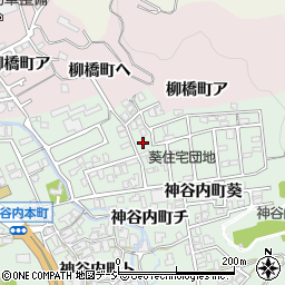 石川県金沢市神谷内町葵55周辺の地図