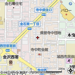 西日本電気システム株式会社　金沢支店周辺の地図