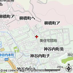 石川県金沢市神谷内町葵54周辺の地図