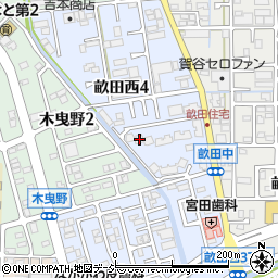 県営畝田共同住宅４号棟（育）周辺の地図