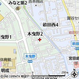 石川県金沢市木曳野2丁目89周辺の地図