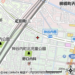 石川県金沢市神谷内町ハ54周辺の地図