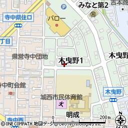 石川県金沢市木曳野1丁目92周辺の地図