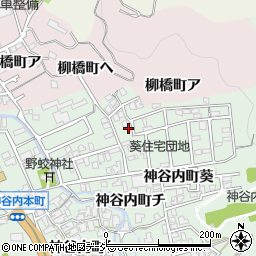 石川県金沢市神谷内町葵73周辺の地図