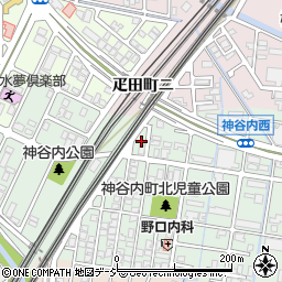 石川県金沢市神谷内町ハ22-10周辺の地図