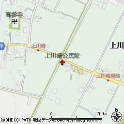 上川崎公民館周辺の地図