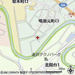 石川県金沢市鳴瀬元町ロ300周辺の地図