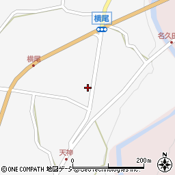 群馬県吾妻郡中之条町横尾1022周辺の地図