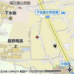 長野県長野市小島田町302周辺の地図