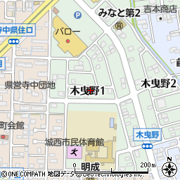 石川県金沢市木曳野1丁目107周辺の地図