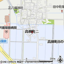 石川県金沢市高柳町ニ周辺の地図