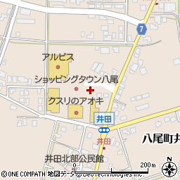 富山県富山市八尾町井田583周辺の地図