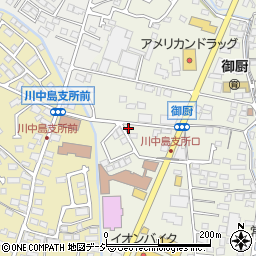草月川中島店周辺の地図