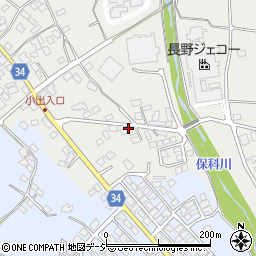 長野県長野市若穂川田984周辺の地図