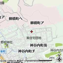 石川県金沢市神谷内町葵87周辺の地図