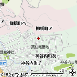 石川県金沢市神谷内町葵86周辺の地図