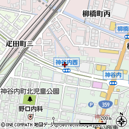 石川県金沢市神谷内町ハ79周辺の地図
