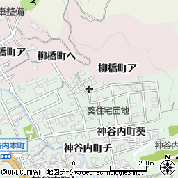 石川県金沢市神谷内町葵75周辺の地図