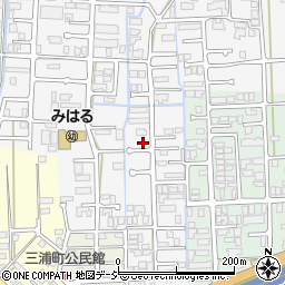 石川県金沢市割出町288-7周辺の地図