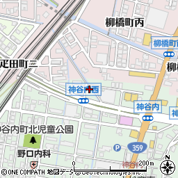 石川県金沢市神谷内町ハ82周辺の地図